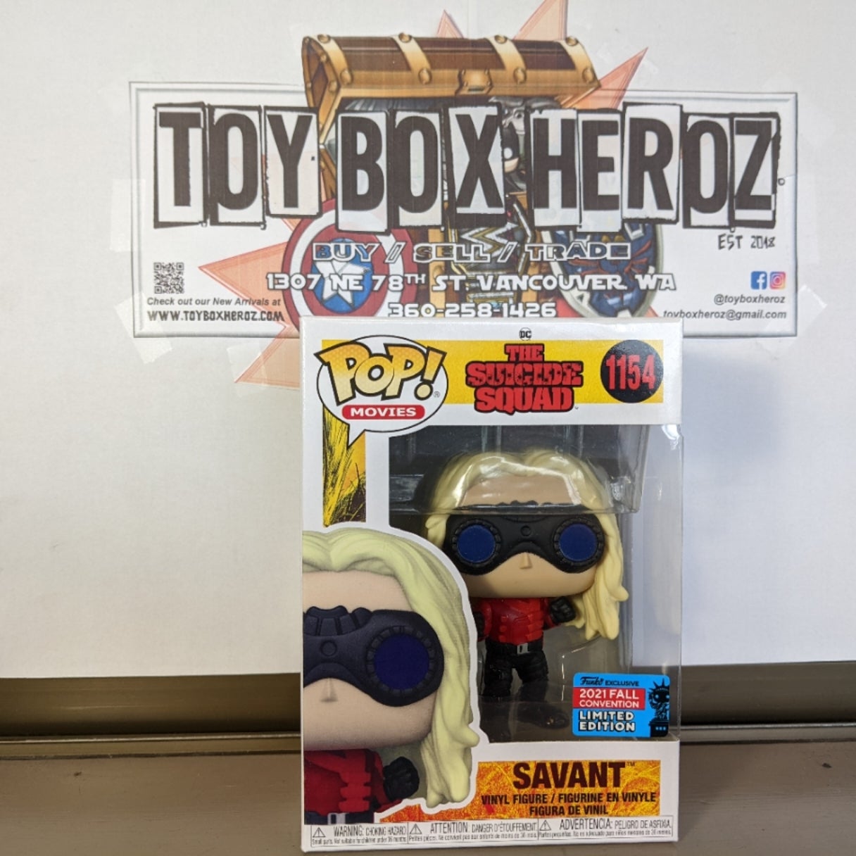 Savant (1154) (NYCC) - 2021 - Funko Pop - The Suicide Squad | Toy