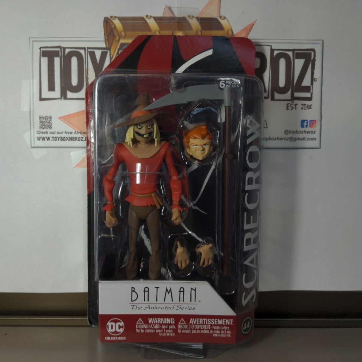 Dc collectibles batman the online animated series scarecrow