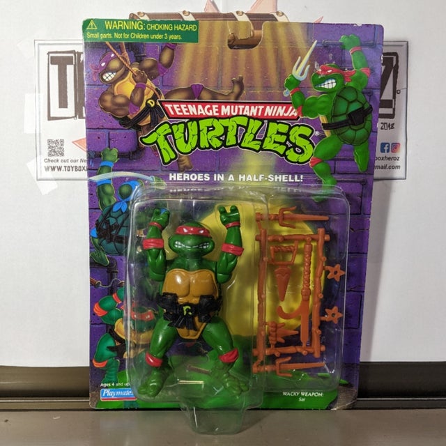 Playmate Teenage Mutant Ninja Turtles STORAGE SHELL Figure Set Raphael Don  2022