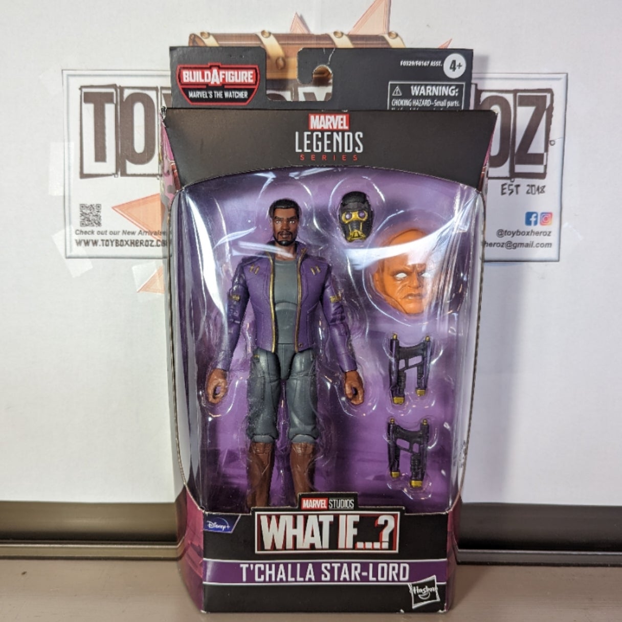 What If? Marvel Legends T'Challa Star-Lord (Marvel's The Watcher BAF)